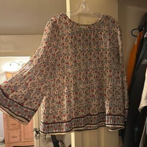 Floral Print Women's Top